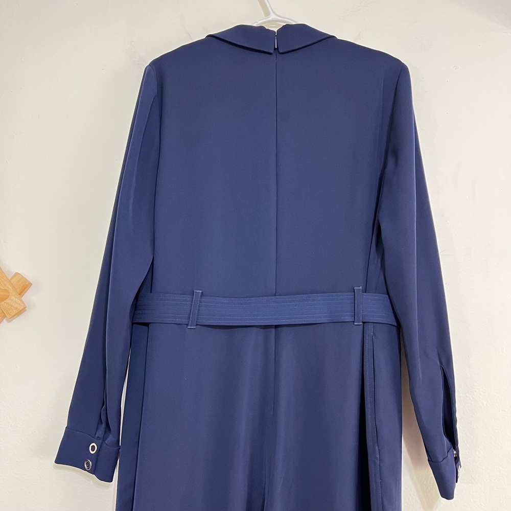 NEW Ted Baker Flan Belted Long Sleeve Utility Jumpsuit, Size 8 - Picture 7 of 9